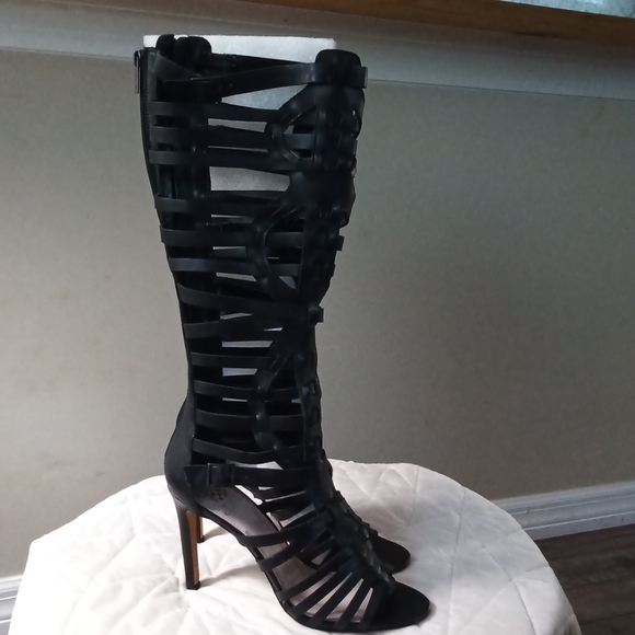 Vince Camuto | Shoes | Vince Camuto Tall Strappy Chaendra Gladiator Boot |  Poshmark